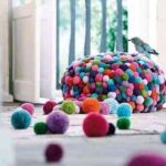 decorar con pompones de lana X