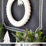 coronas blancas de navidad VII