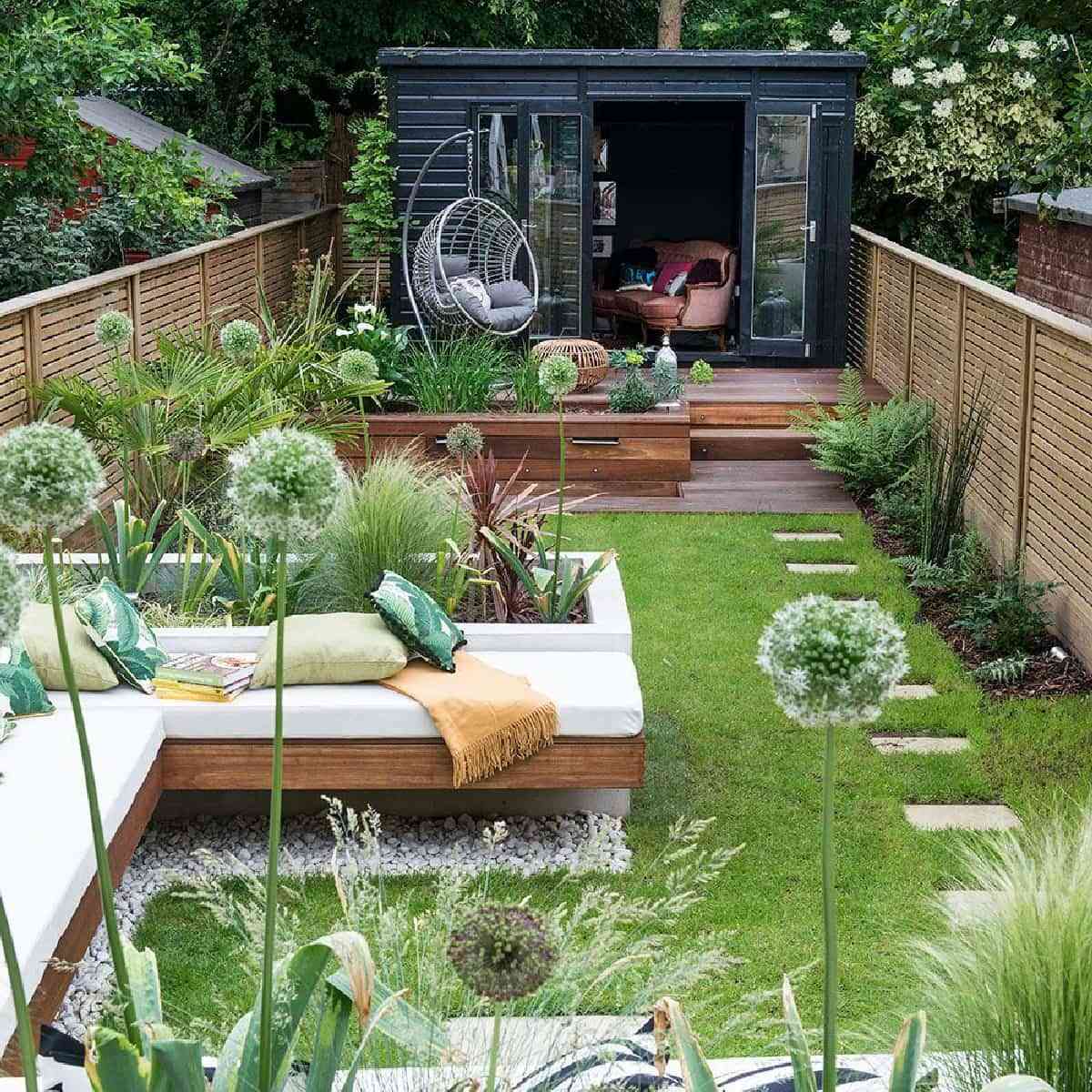 Cómo transformar un patio pequeño en un vergel urbano 1