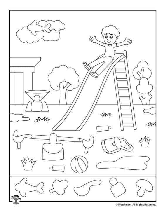 Dibujos para colorear con niños. 10 láminas para enamorarles