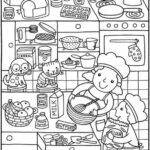 dibujos para colorear con ninos XI