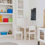 sala de juegos blanca