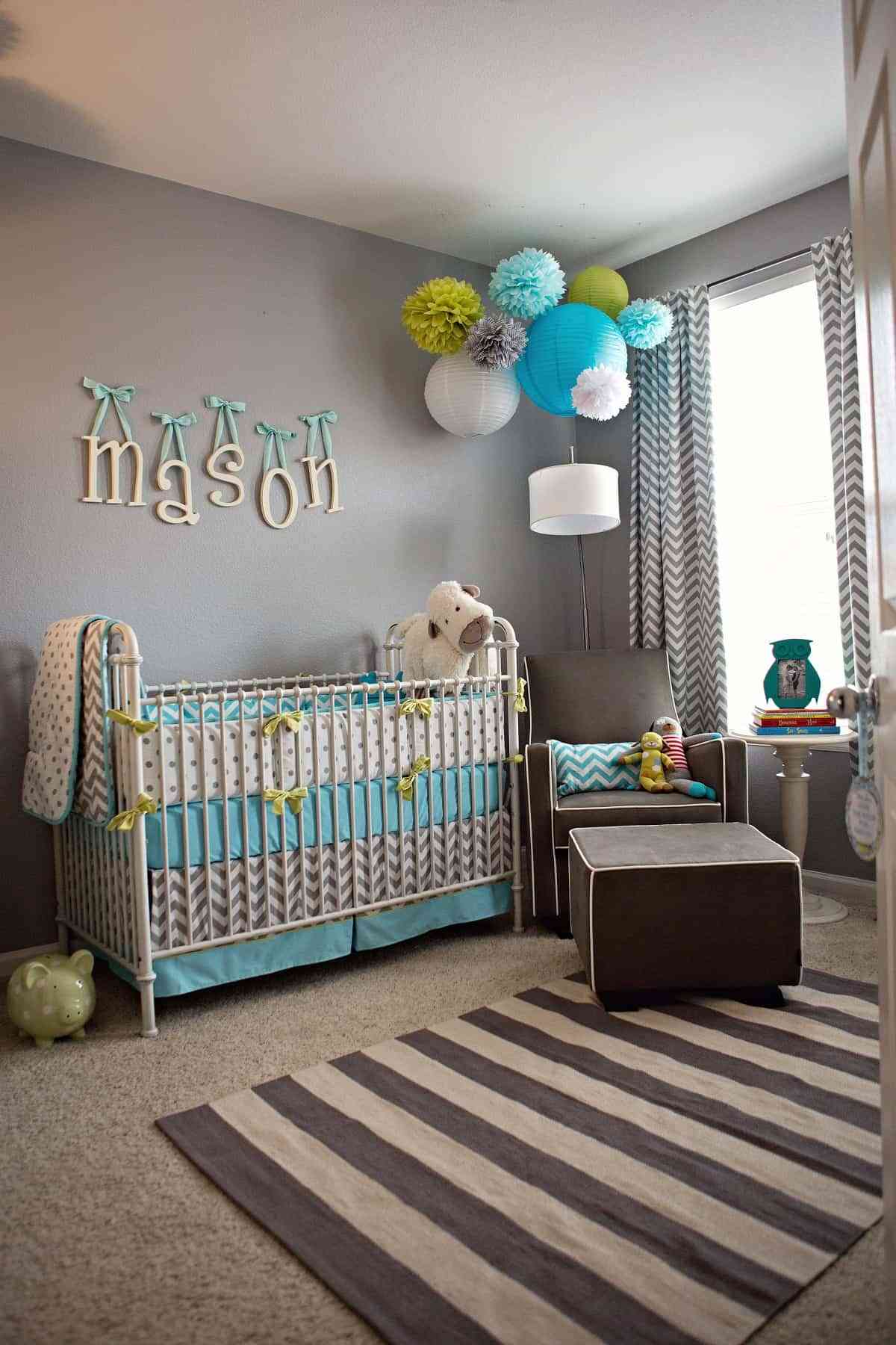 Colores apropiados para pintar la habitación del bebé 10