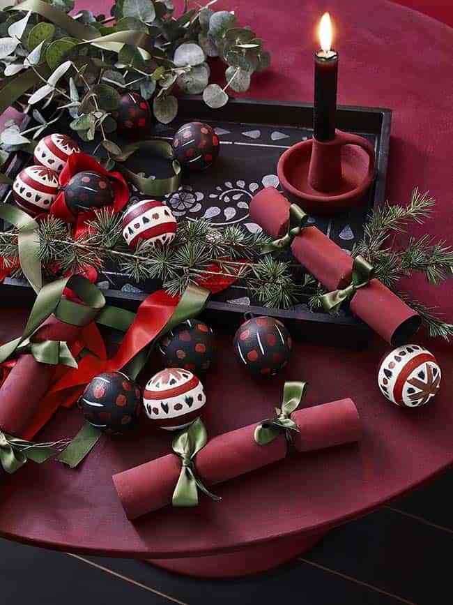 ideas diferentes para decorar en Navidad