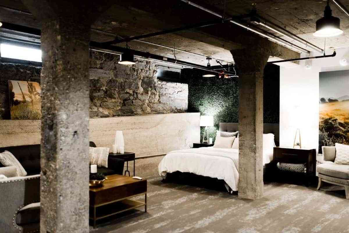 dormitorio estilo industrial