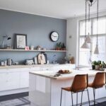 Colores para pintar la cocina que funcionan muy bien 7