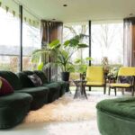 decorar con tonalidades de verde oscuro el hogar