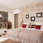 dormitorio pared de ladrillos