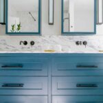 muebles coloridos para el bano