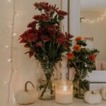 decorar con calabazas y velas