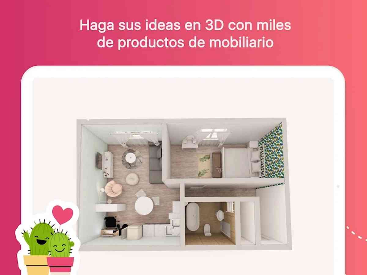 el disenador de habitaciones en el 3d