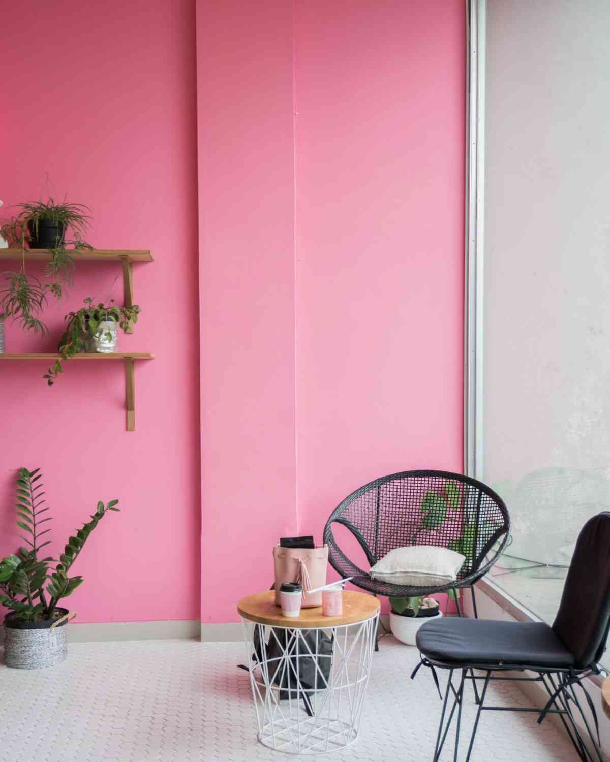 decorar con color rosa