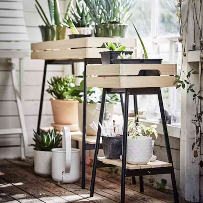 soportes para maceteros ikea