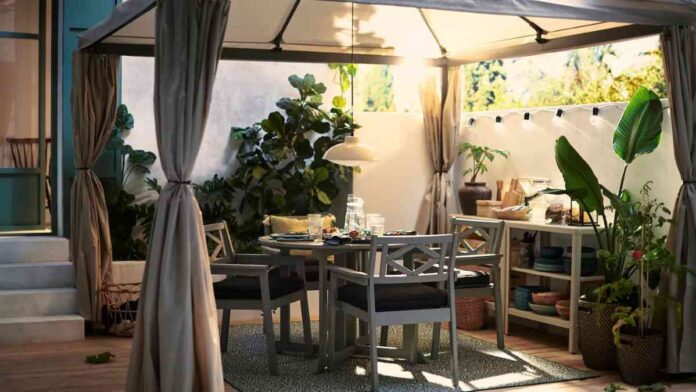 decorar la terraza ikea