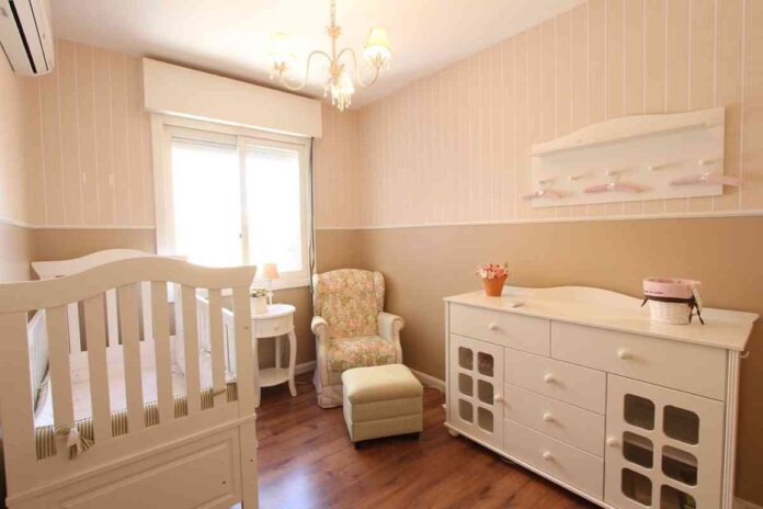 seguridad en el dormitorio para bebé