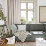 Picture of domestic living room. Render image.