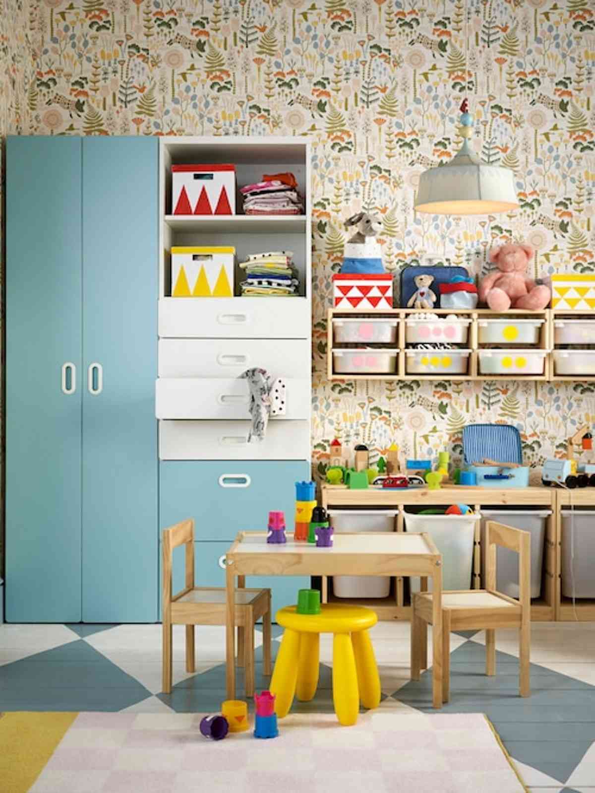 Los armarios ideales de Ikea para organizar y ordenar la habitación infantil 1