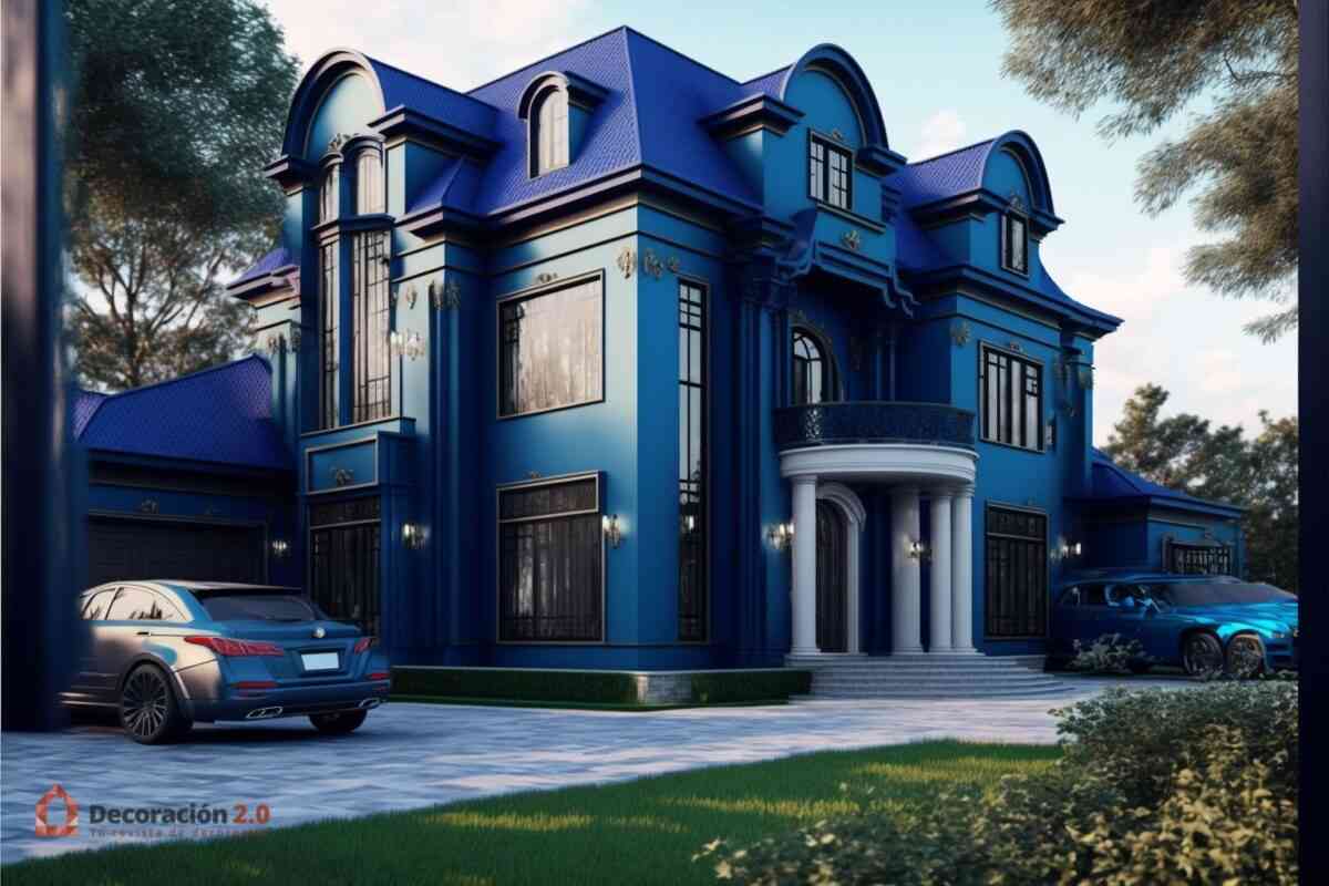 Impresionantes diseños de casas de 2 pisos y estilo moderno 6