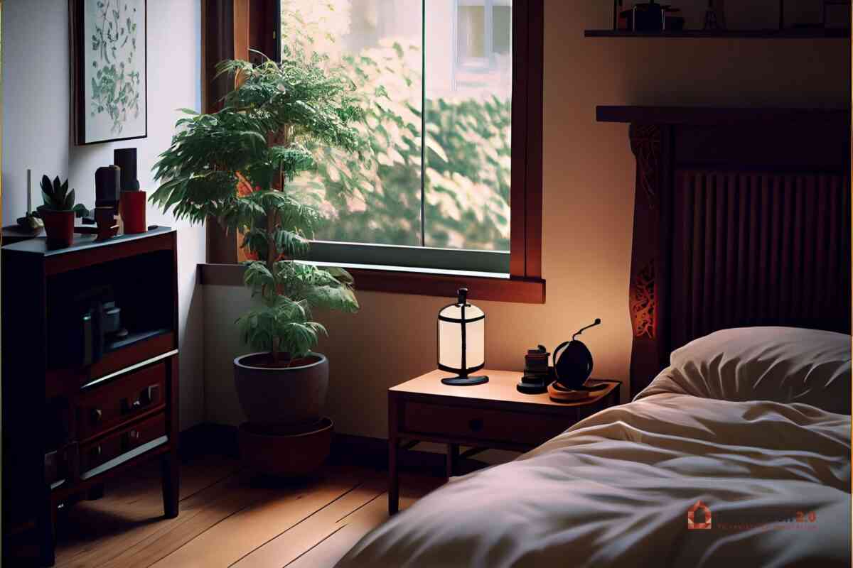Fotografías de dormitorios estilo japonés minimalista y natural 15