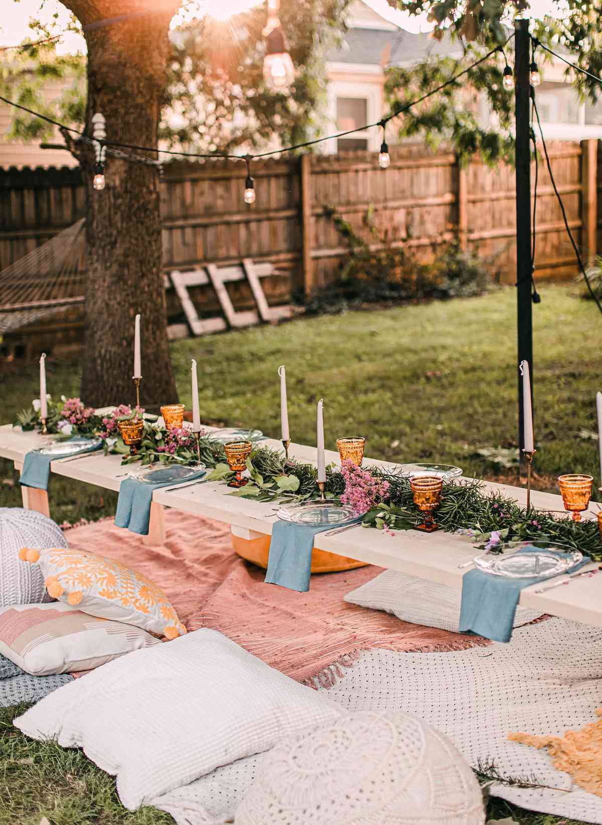 Decora la mesa para una fiesta en el jardín este verano ¡4 ideas geniales! 1