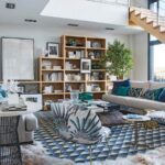 salon con estampados