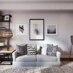 mini salon en colores claros