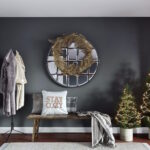 mini arbol navideno para la entrada