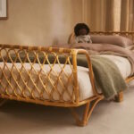 estructura de cama de ratan zara home