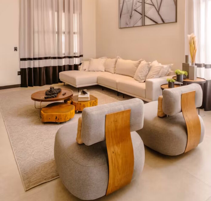 decorar con un tocon de arbol