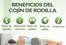 Dormir de lado sin dolor: la almohada ergonómica para piernas de viscoelástica que alinea caderas y columna