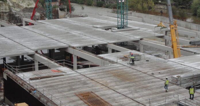 El consumo de prefabricados de hormigón sube un cinco por ciento hasta agosto, según Andece