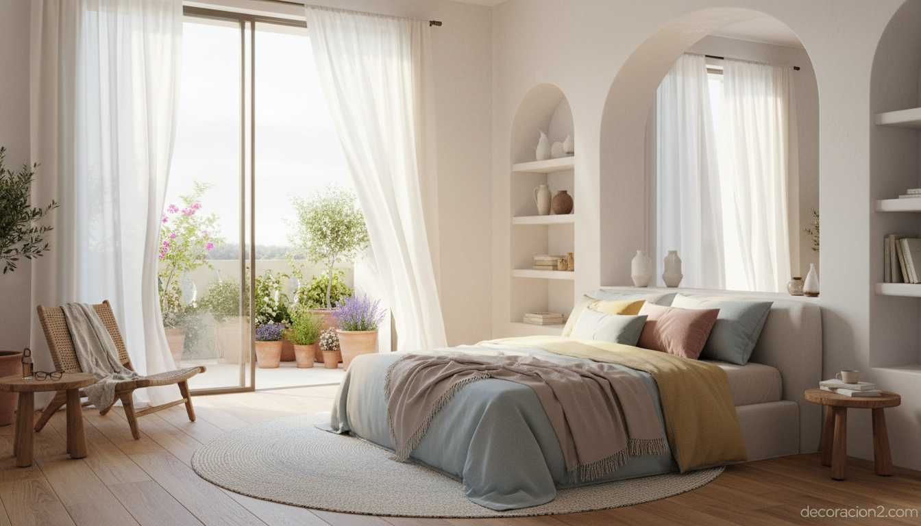 Ventanas modernas: tipos, materiales y tendencias para renovar tu hogar 2 Dormitorio con ventana corredera moderna y luz natural