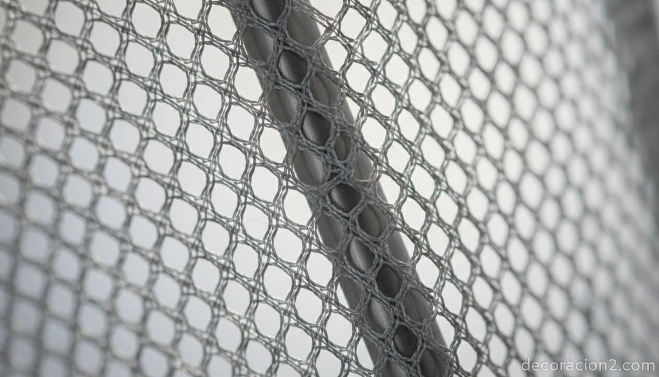 Detalle del tejido de punto técnico del sillón Slow Chair