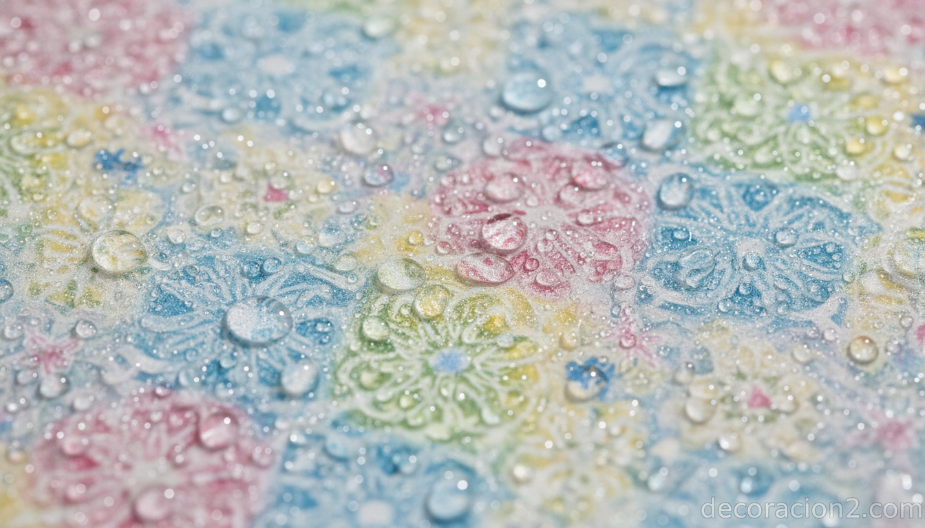 Detalle de la textura y estampado de un plato de ducha Showart