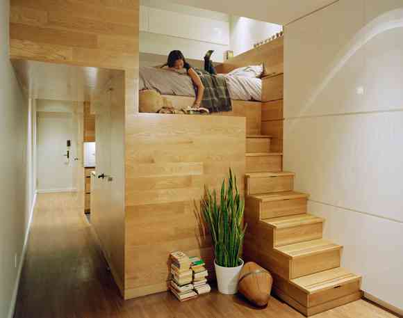Original idea para ahorrar espacio en escaleras 3