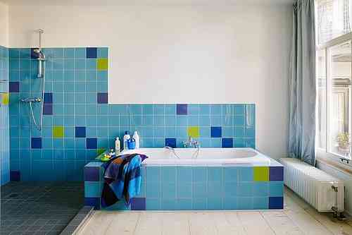 Baños en azul - Decoración de interiores | Opendeco