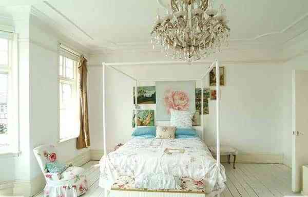 Dormitorio estilo vintage femenino 3