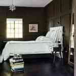 Blanco y tonos oscuros: habitaciones con estilo 9