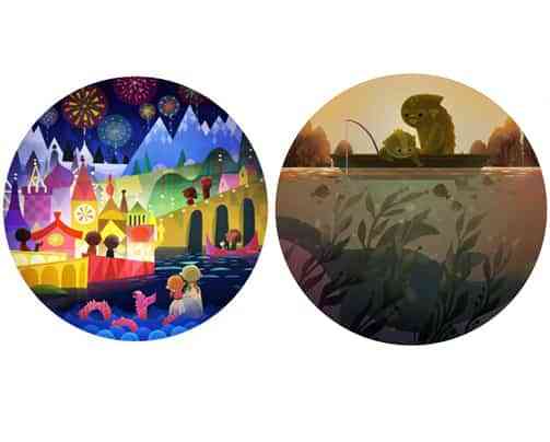 Ilustraciones inspiradas en el imaginario de Disney 3