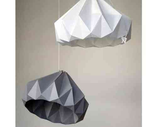 Las lámparas de origami Paper Lights 3
