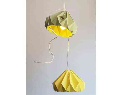 Las lámparas de origami Paper Lights 4