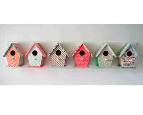 Haz tu propia casita de pájaros para decorar 10