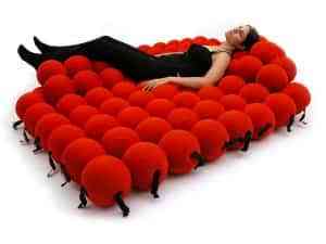 Una cama de bolas para tu habitación