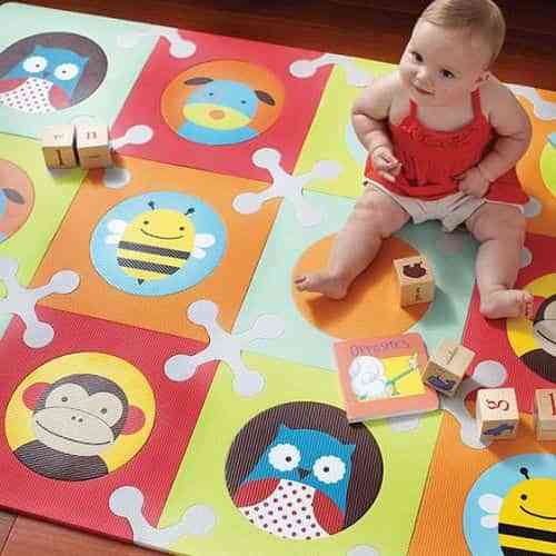 Alfombras puzzles para decorar el cuarto infantil