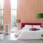 Decorar el dormitorio con rayas verticales 3