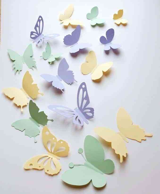 decorar dormitorio con mariposas (1)