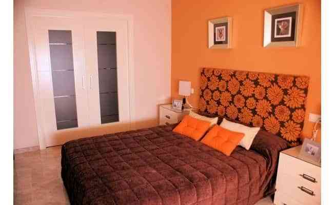 Decorar dormitorios color naranja - Decoración de interiores | Opendeco