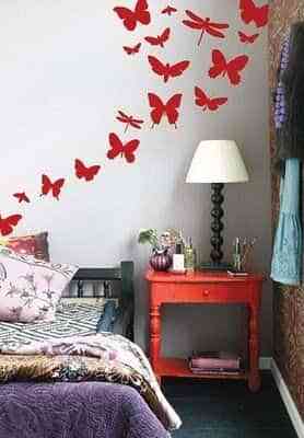 decorar con mariposas