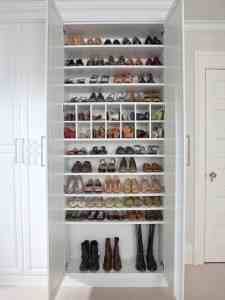 Ideas para guardar zapatos y ganar espacio de almacenaje