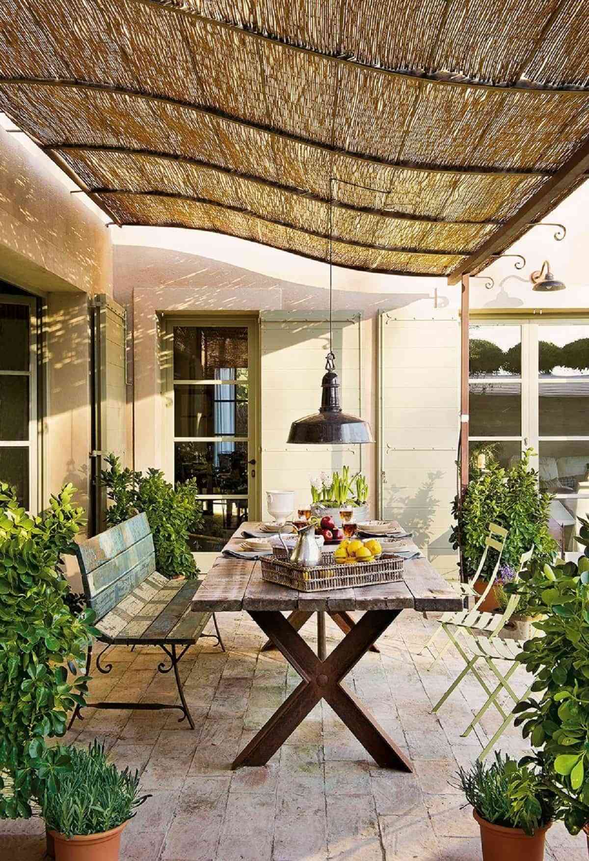 7 ideas geniales de techos para terraza o balcón - Decoración de interiores | Opendeco